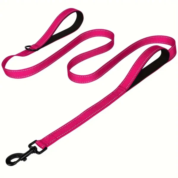 Double Handle Reflective Dog Leash