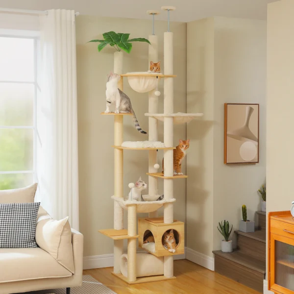 Adjustable Floor Ceiling Cat Tree