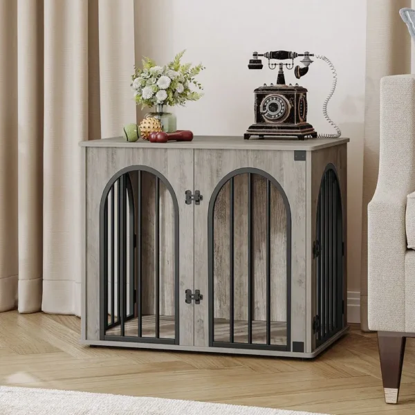 Decorative Wooden Dog House Crate