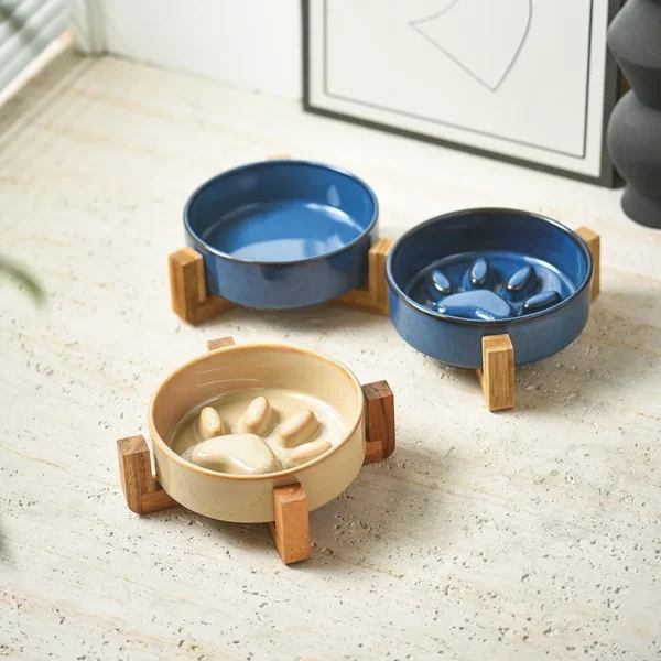 Slow Feed Pet Food Bowl